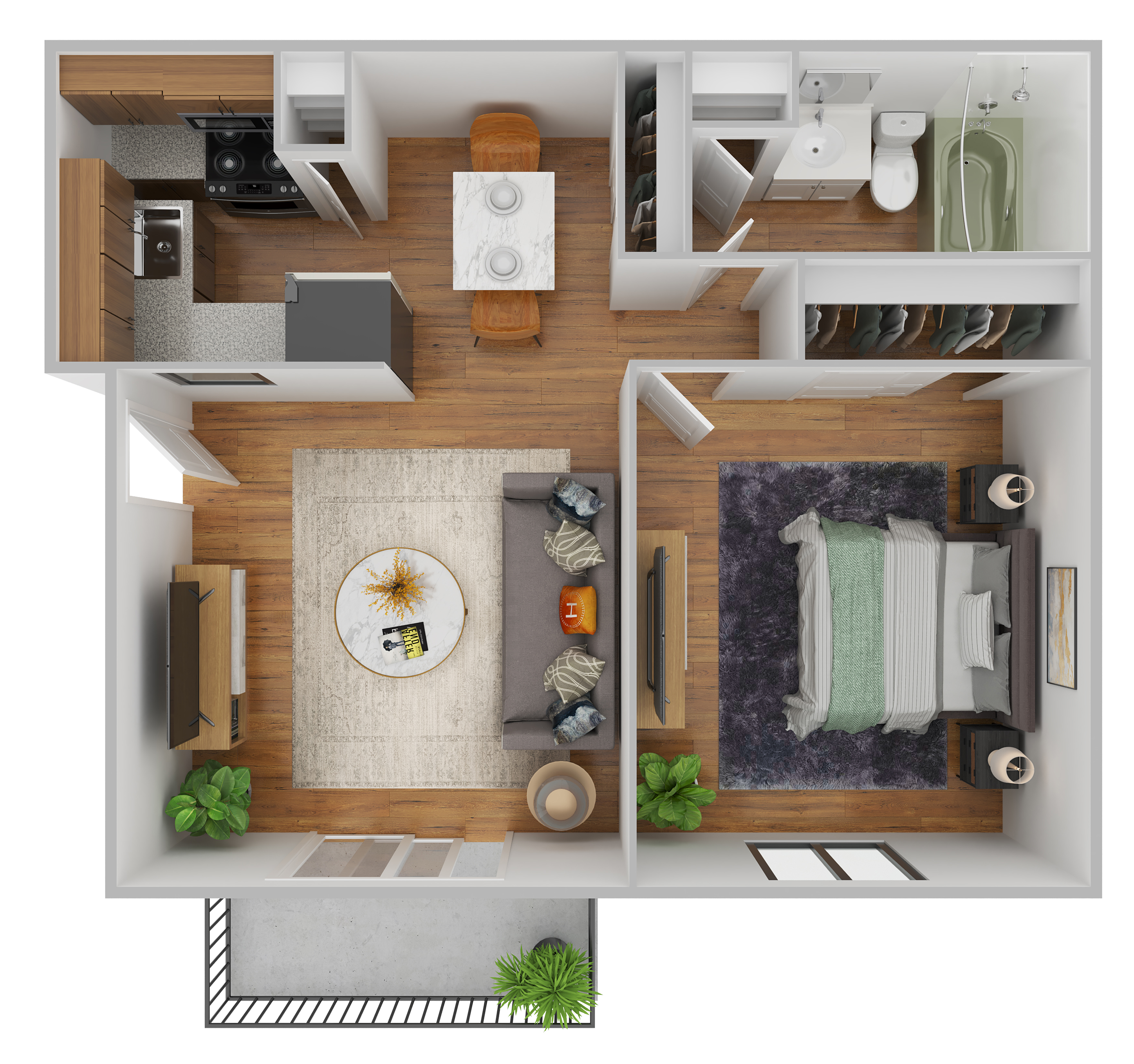 The Astor floor plan